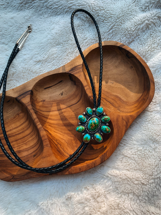 42” Sierra Bella Turquoise Bolo