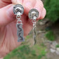 Sterling Silver Stamped Earrings