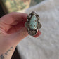 Dry Creek Turquoise Stamped Ring