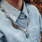Golden Hill Feather Necklace