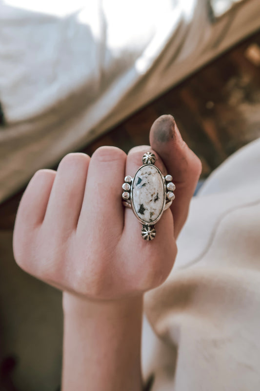 White Buffalo Ring
