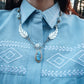 Golden Hill Feather Necklace